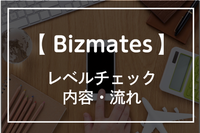 Bizmates(ビズメイツ)のレベルチェックってどうなの？流れやレベル目安