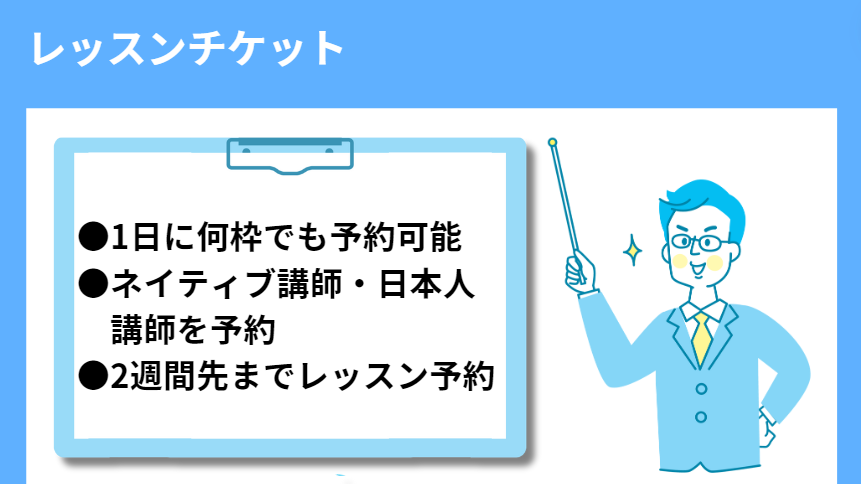 レアジョブレッスンチケット